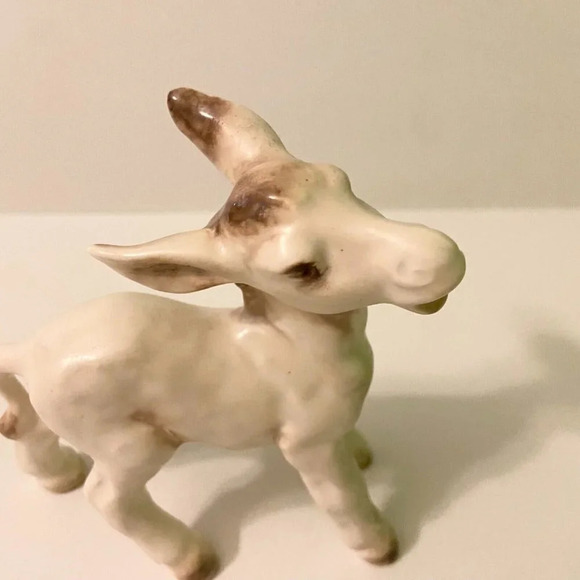 Vintage Donkey Standing Figurine 4.5 Inch Tall Burro Mule Collectible Animal - Picture 2 of 13